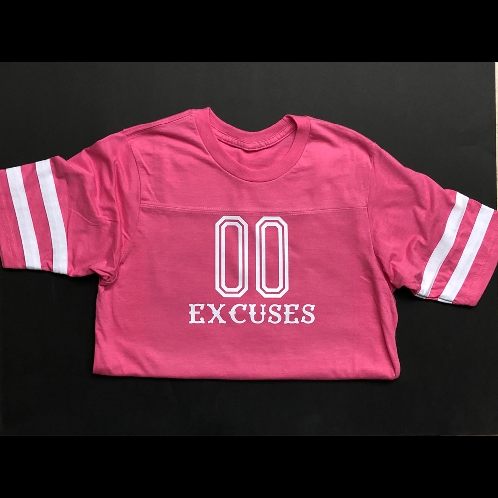 Soft and comfy shirt “00 EXCUSES”